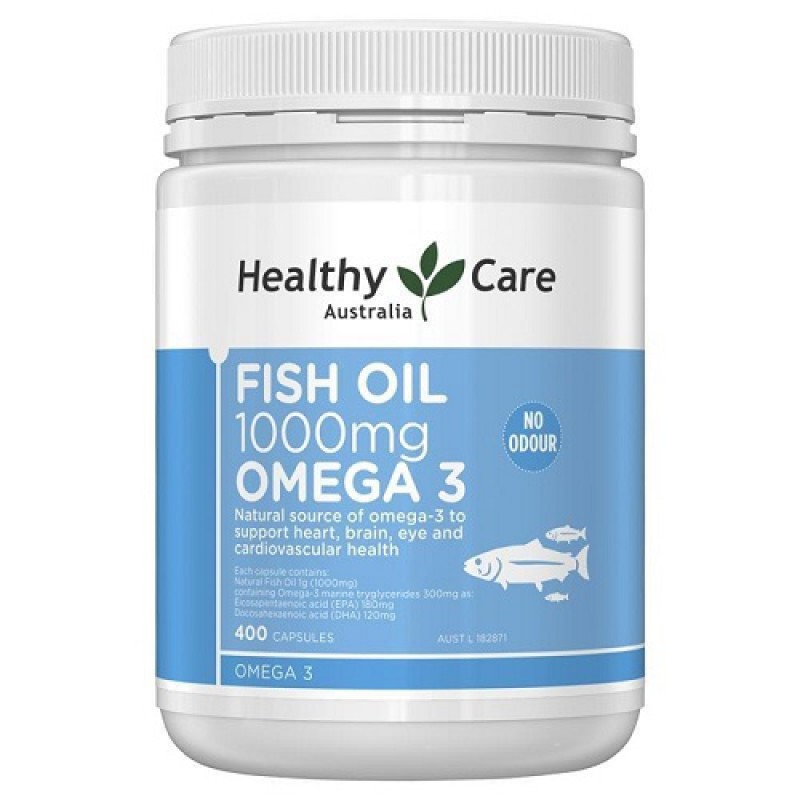 Healthy Care FISH OIL OMEGA 3  - VIÊN DẦU CÁ ÚC