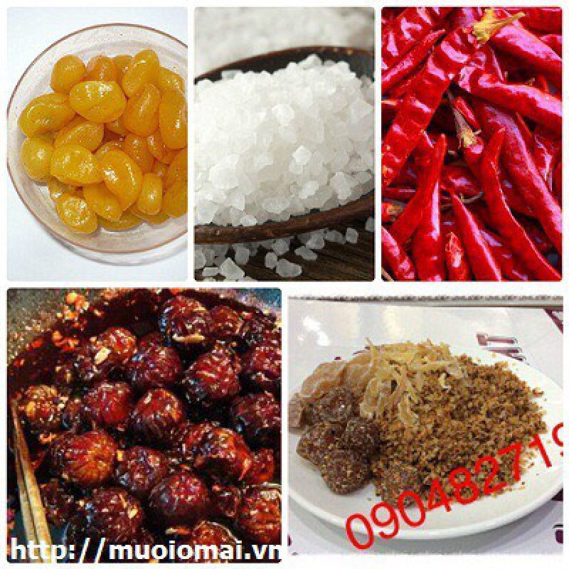 MUỐI Ô MAI - 120GR