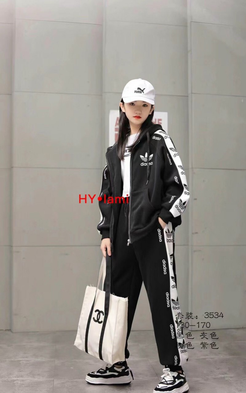 Bộ thể thao adidas lót nỷ ấm size: 35-45kg