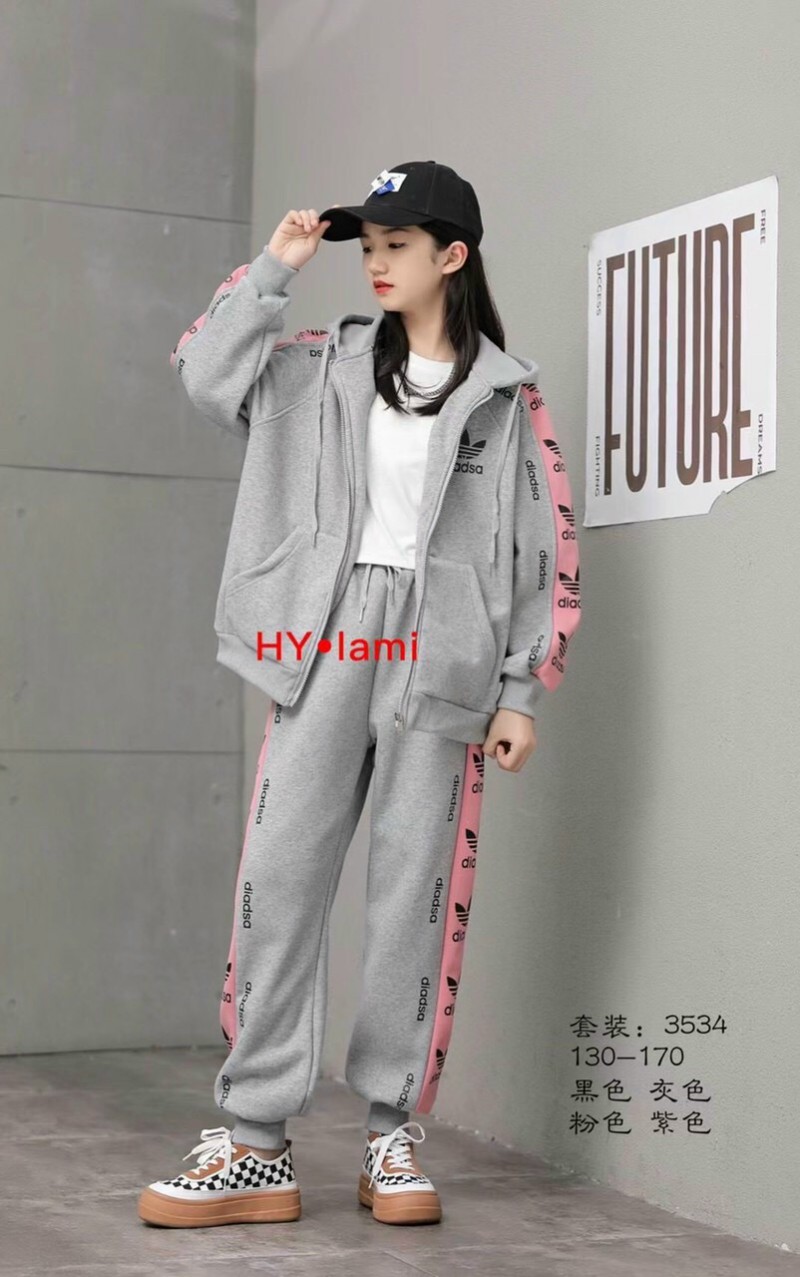 Bộ thể thao adidas lót nỷ ấm size: 35-45kg