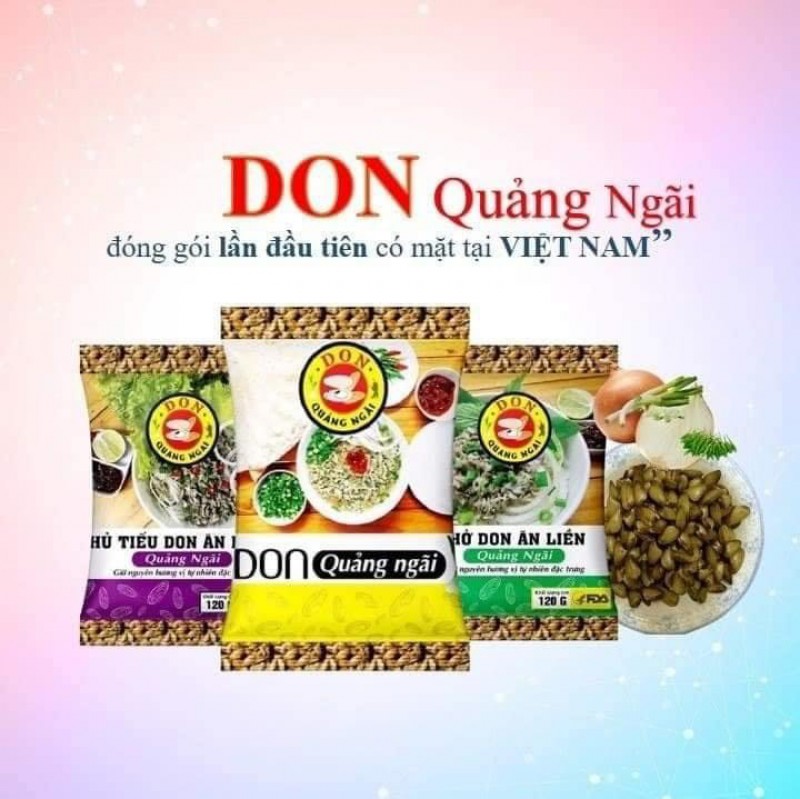 Don ăn liền - thùng 30gói