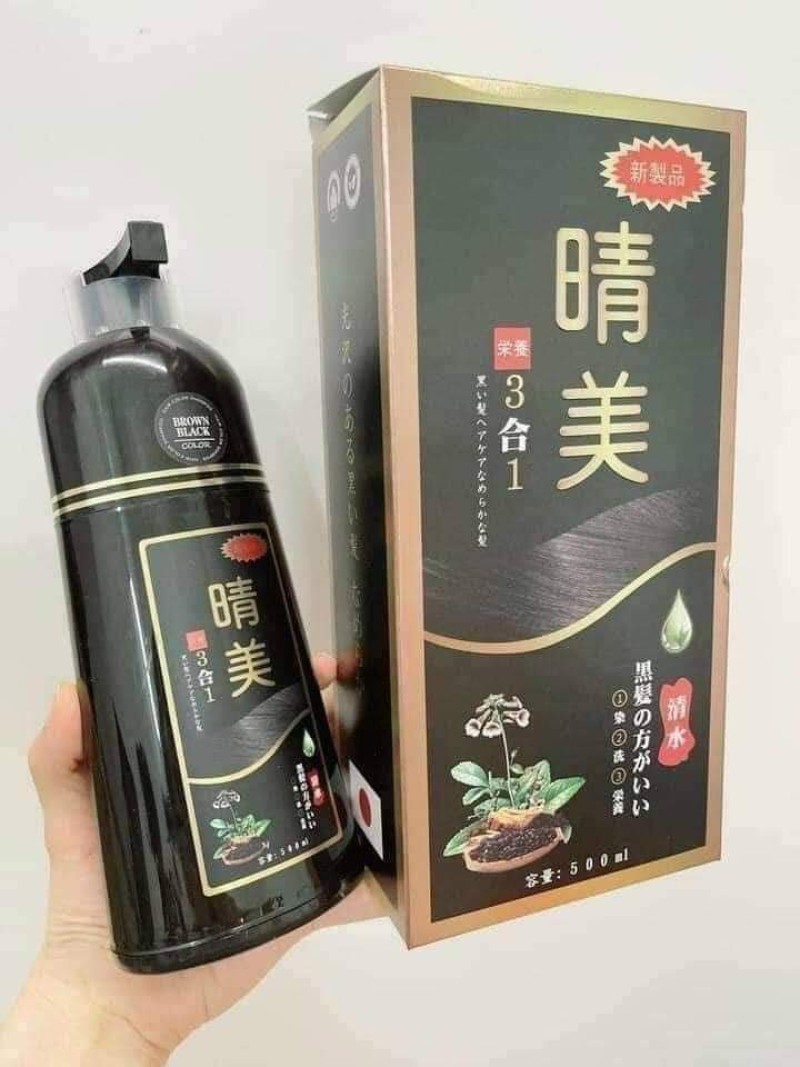 DẦU GỘI NHUỘM TÓC PHỦ BẠC KOMI NHẬT BẢN