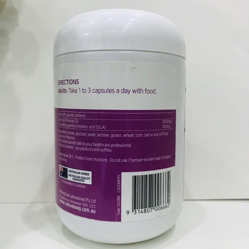 EVENING PRIMROSE OIL - TINH DẦU HOA ANH THẢO ÚC