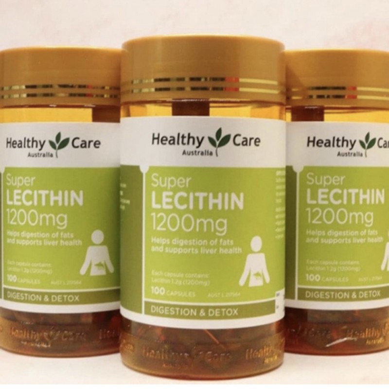 LECITHIN 1200mg- TINH CHẤT MẦM ĐẬU NÀNH ÚC