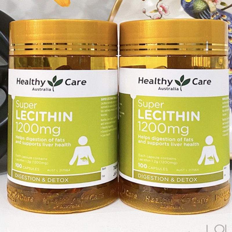 LECITHIN 1200mg- TINH CHẤT MẦM ĐẬU NÀNH ÚC