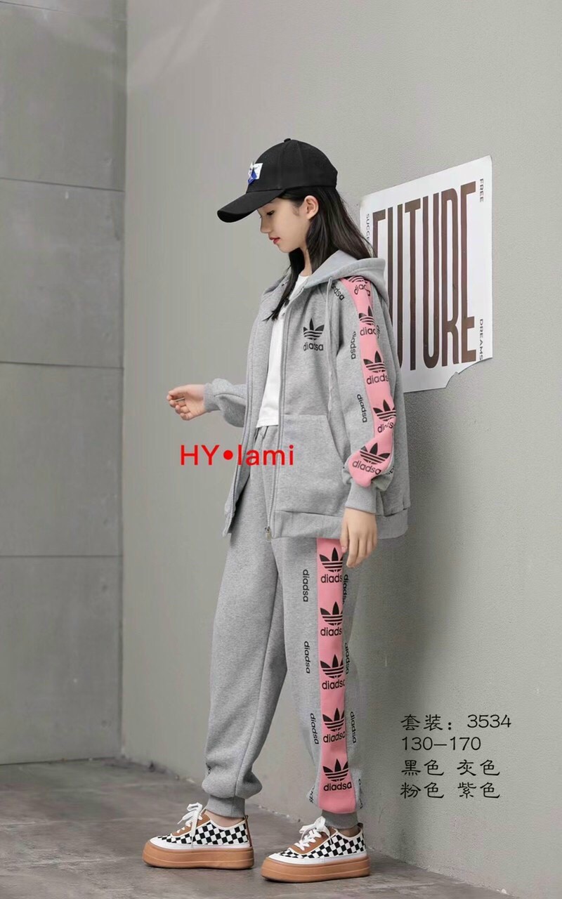 Bộ thể thao adidas lót nỷ ấm size: 35-45kg