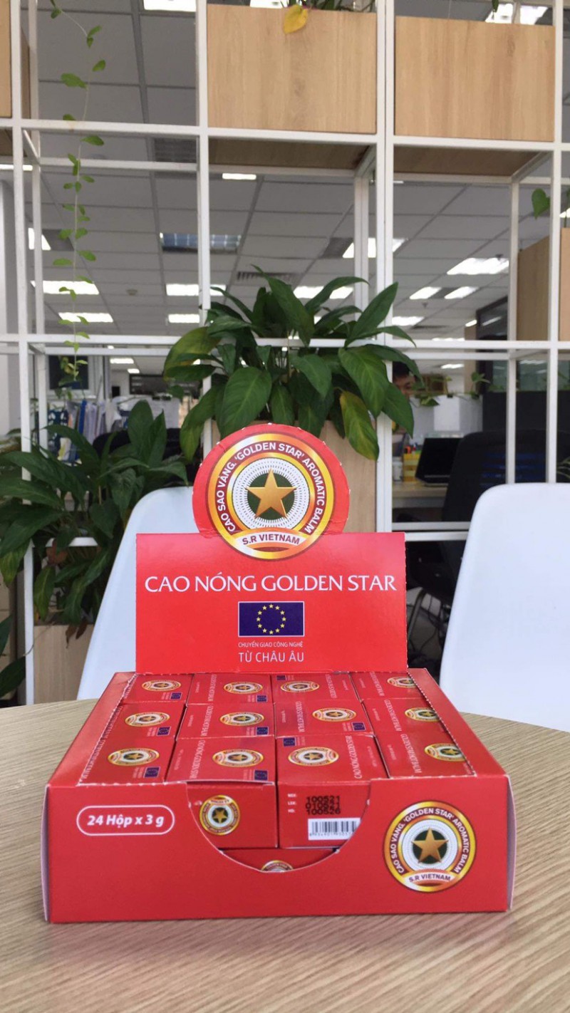 Combo 24 hộp Cao sao vàng 3g