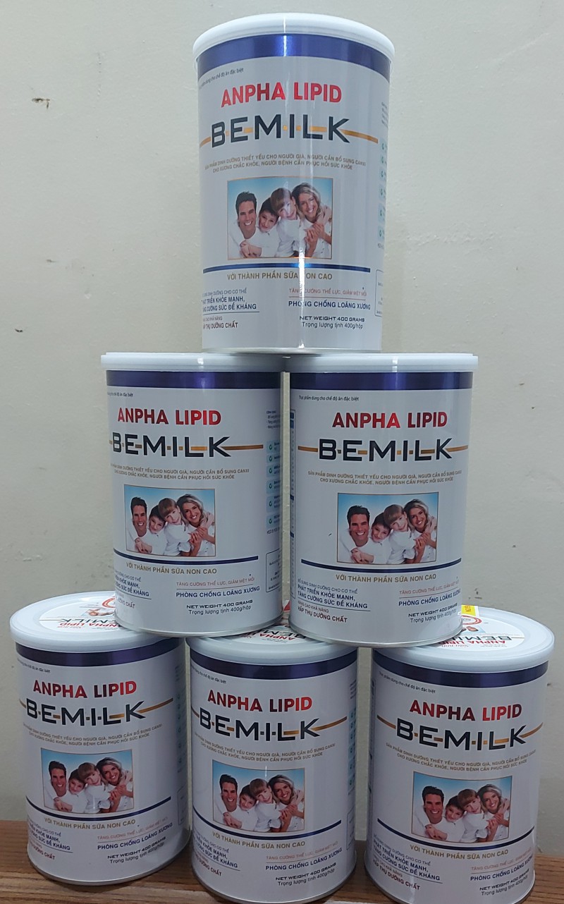 Sữa Anpha Lipid Bemilk 400 g
