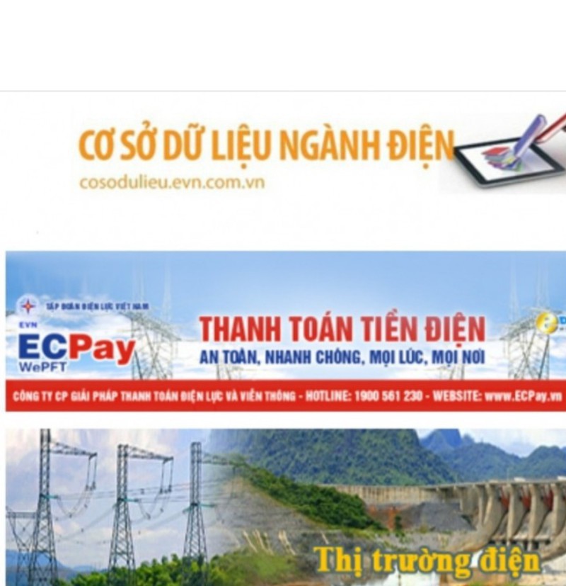 THANH TOÁN HÓA ĐƠN TIỀN ĐIỆN
