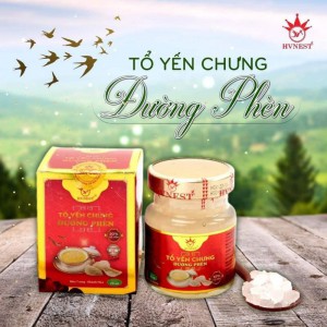 Yến hũ chưng sẵn Hoàng Việt đường phèn [30% yến]