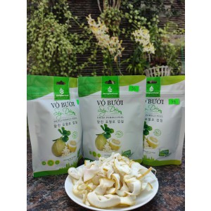 Combo 3 vỏ bưởi sấy dẻo Nonglam Food - Giải pháp cung cấp xơ và giảm mỡ bụng - vị chua chua, the the, ngọt ngọt  Ngon tuyệt!