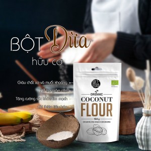 Bột Dừa Hữu Cơ Diet Food Organic Coconut Flour( 450g)