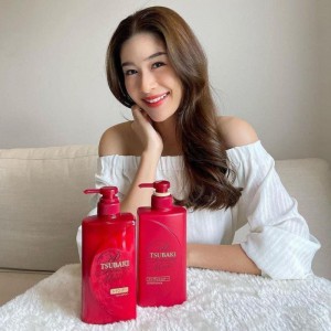 CẶP DẦU GỘI + XẢ TSUBAKI ( 490 ML )