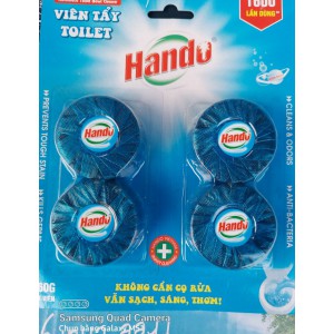 viên thả bồn cầu  vỉ 4 viên( compo 6 vỉ)