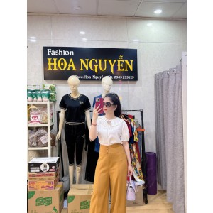 Set đồ công sở (quần xuông + Áo Sơ mi)