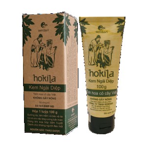 COMBO 3 KEM NGẢI DIỆP HOKILA 100G VÀ 2 VUUA KEM GỪNG 100G