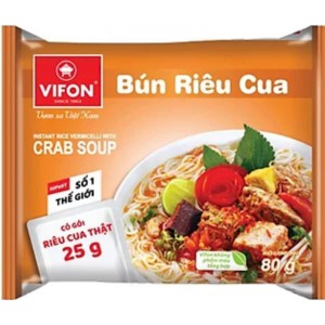 Bún riêu cua vifon 80g (Thùng 30 gói)
