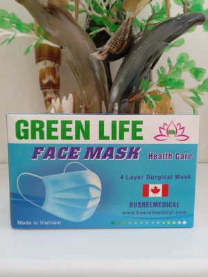 Khẩu trang y tế xuất khẩu Green Life