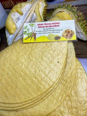 BÁNH TRÁNG KHOAI MÌ SẦU RIÊNG