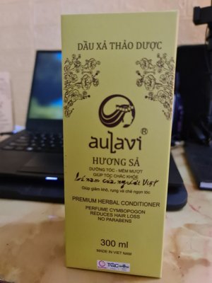 Dầu xả Thảo dược Aulavi Hương sả