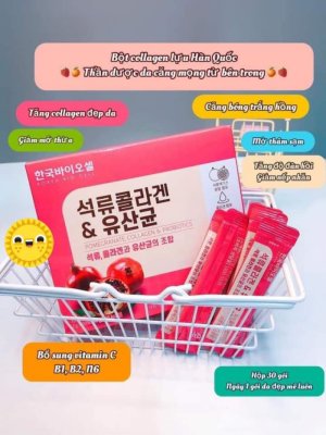 Bột Lựu Collagen Hàn Quốc