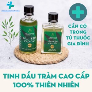 Tinh dầu tràm cao cấp - Trị ho, viêm xoang, khử khuẩn