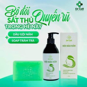 DẦU GỘI NẤM + SOAP TRÀM TRÀ