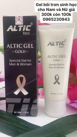 Gel bôi trơn sinh học cho nam và nữ