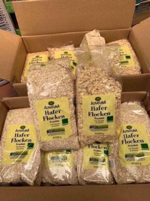 Yến mạch Đức Hafer Flocken - combo 4 gói