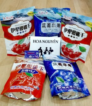 Combo 2 gói Ômai Việt Quất và Ômai Cherry