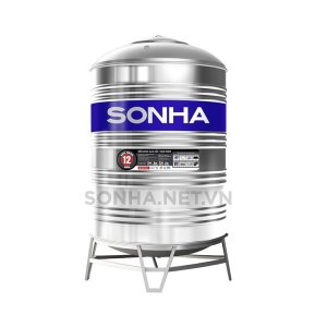 Bồn nước Inox 1500L Sơn Hà đứng (Φ1140)