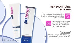 Kem đánh răng MEN VI SINH BD FERM
