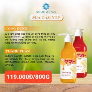 SỮA TẮM CAO CẤP YTP 800ML