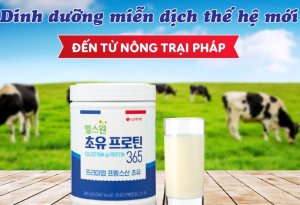 Sữa non COLOSTRUM PROTEIN 365 – QUÀ TẶNG SỨC KHỎE CHO CHA MẸ