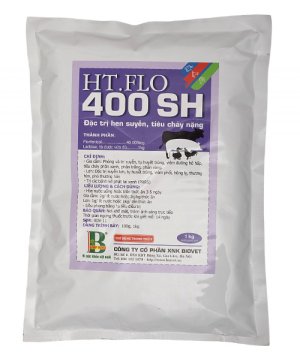 THUỐC ĐẶC TRỊ HEN SUYỄN – TIÊU CHẢY NẶNG - HT FLO 400 SH –GÓI 1KG