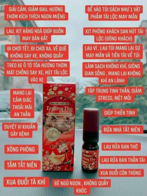 TINH DẦU THẦN TÀI THU HÚT TÀI LỘC DẠ THẢO LIÊN