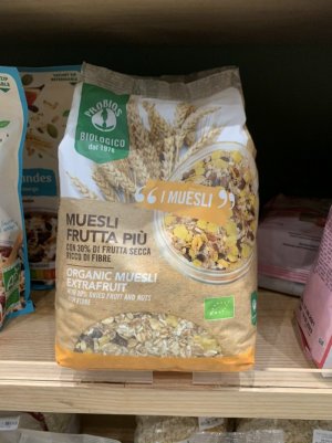 Ngũ cốc Miesli trái cây hữu cơ ( 750gram)