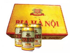 Bia Hà Nội lon