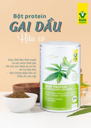 BÔT PROTEIN GAI DẦU HỮU CƠ