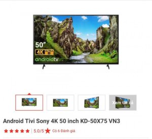 Android TV Sony 4K