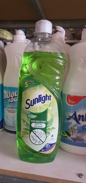 Nước rửa chén sunlight chanh 750g