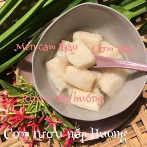CƠM RƯỢU NẾP HƯƠNG KHÔNG ĐƯỜNG