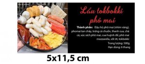 Sét  lẩu Tokkboki