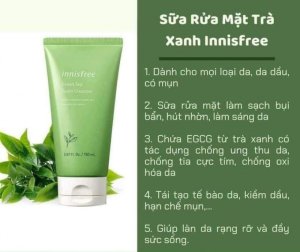 SỮA RỬA MẶT TRÀ XANH INNISFREE