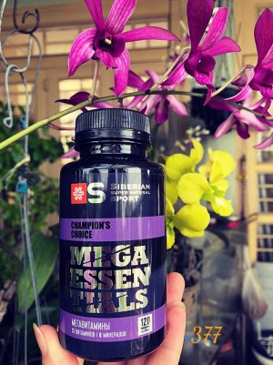 Thực phẩm bảo vệ sức khỏe Siberian Super Natural Sport Mega Essentials