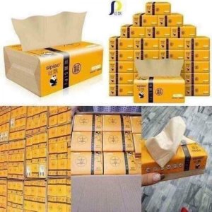 GIẤY ĂN GẤU TRÚC SIPIAO 1 THÙNG 30 GÓI