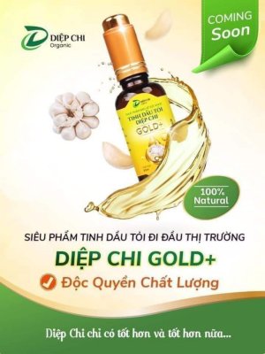 COMBO 5 HỘP DẦU TỎI DIỆP CHI GOLD+
