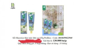 Sôt mayorice thảo mộc hữu cơ