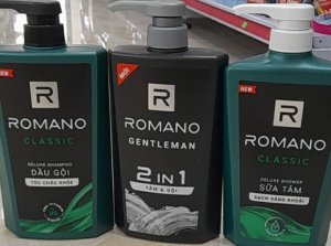 DẦU TẮM GỘI ROMANO
