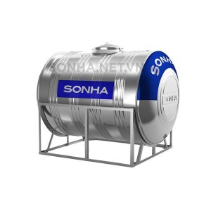 BỒN NƯỚC INOX SƠN HÀ 2000 LÍT NGANG F1380